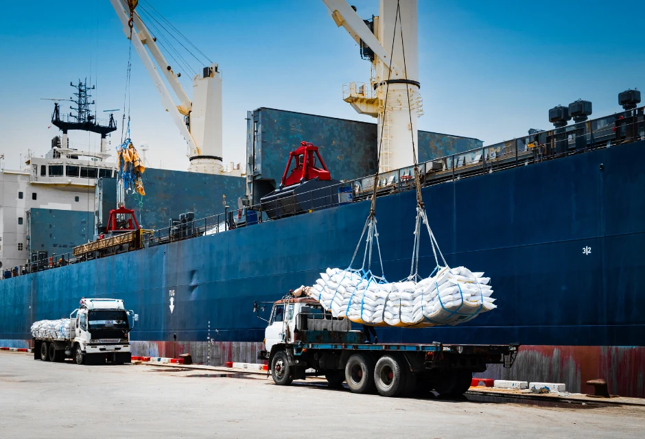 Exportación de azúcar